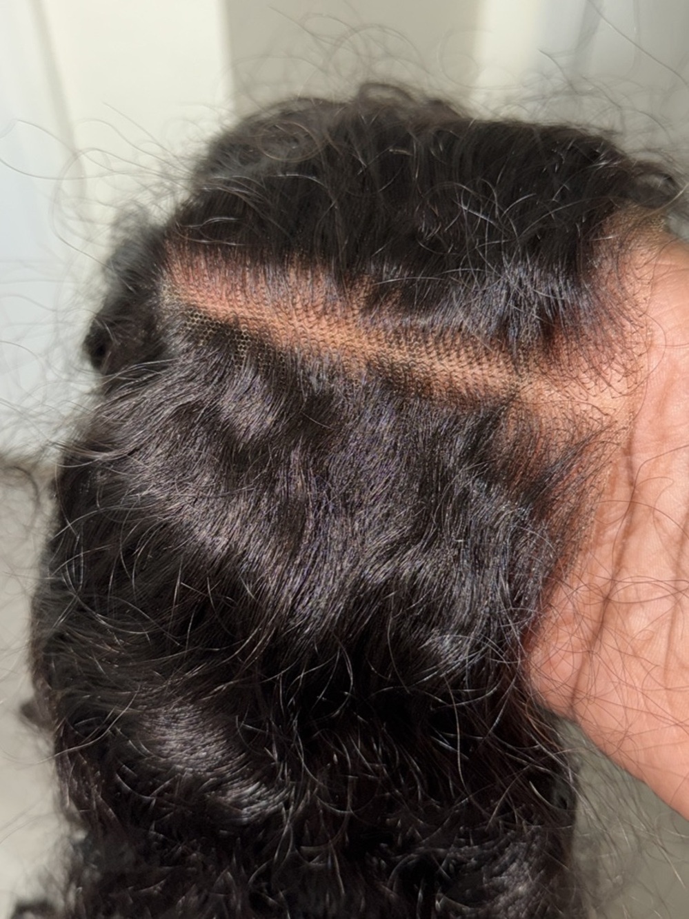 30 inch Natural Black Women’s Hair Lace wig - Premium Natural Black